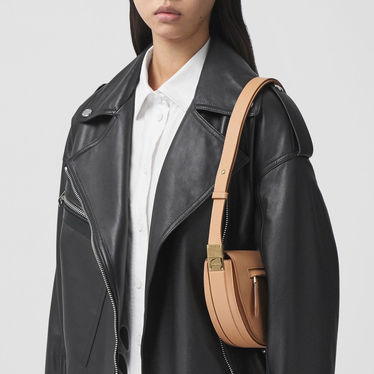 Small Leather Olympia Bag - 3