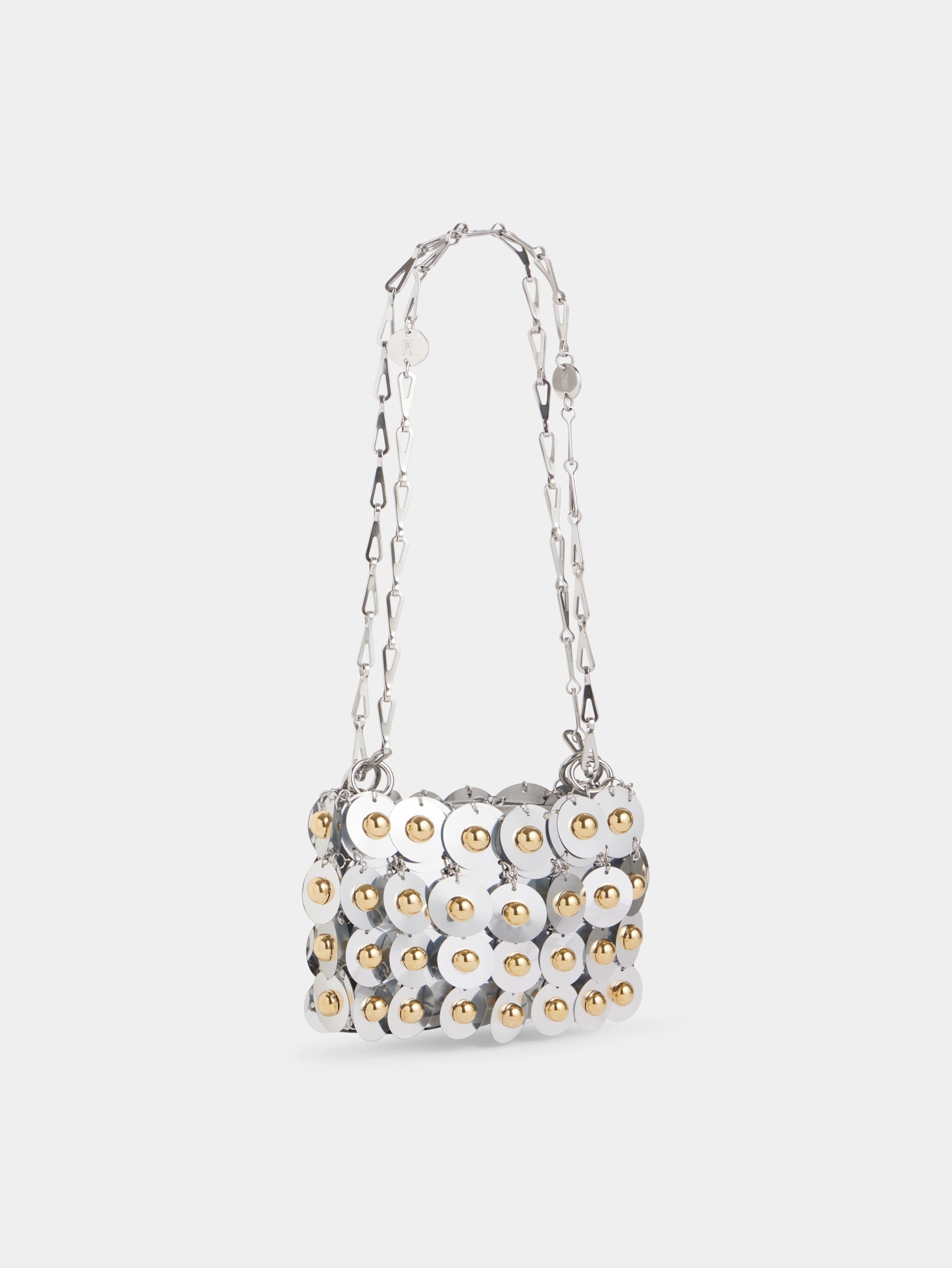 SILVER SPARKLE NANO SPHERE BAG - 2