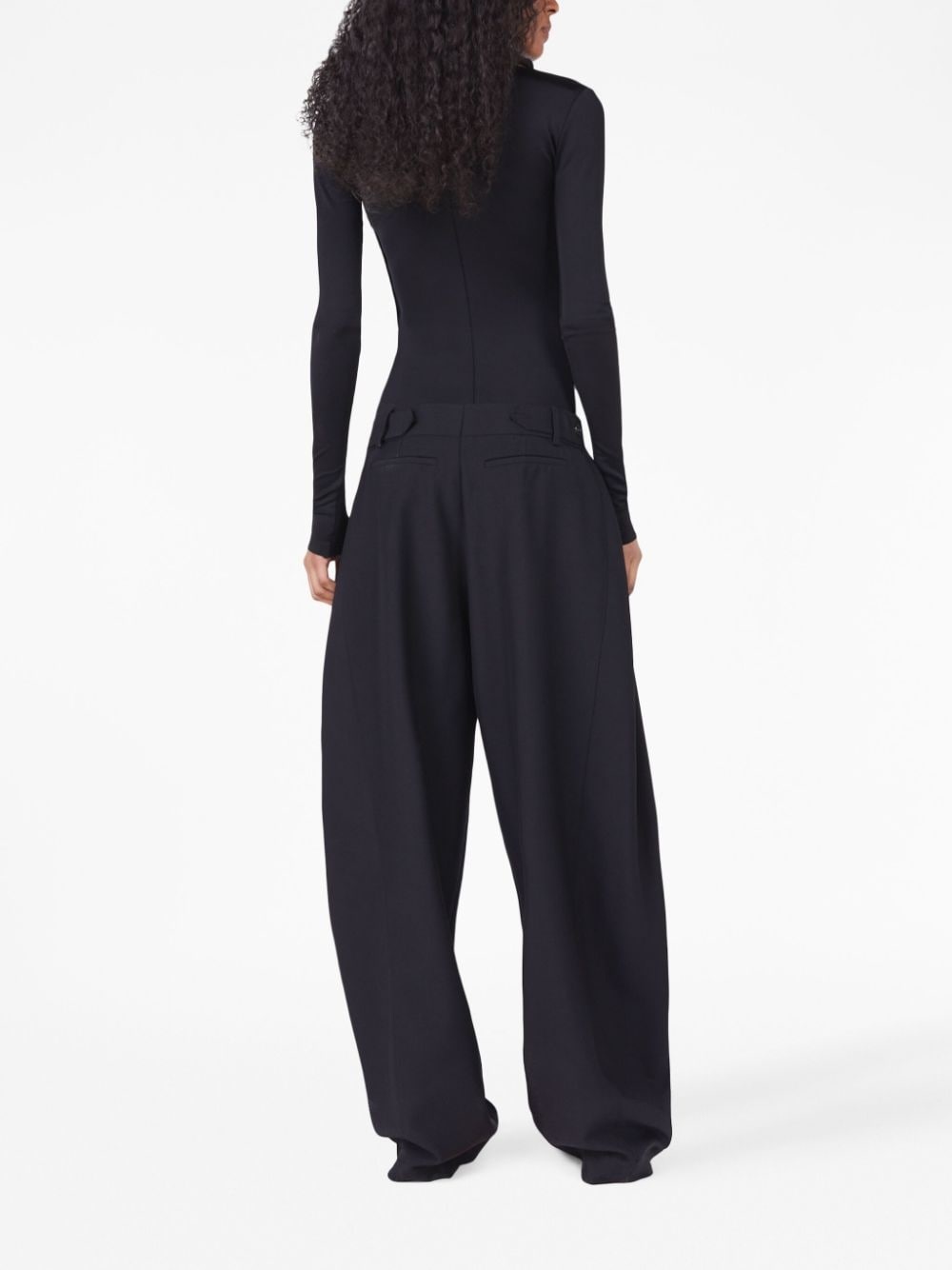 cut-out braided bodysuit - 3