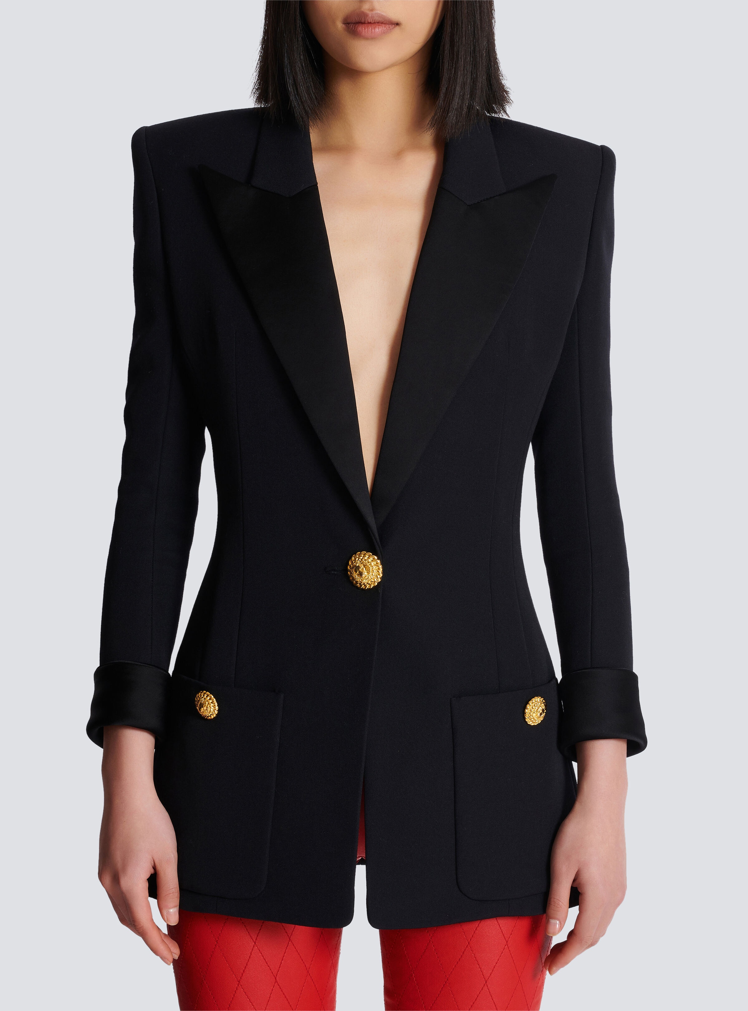Grain de poudre 1-button jacket - 5