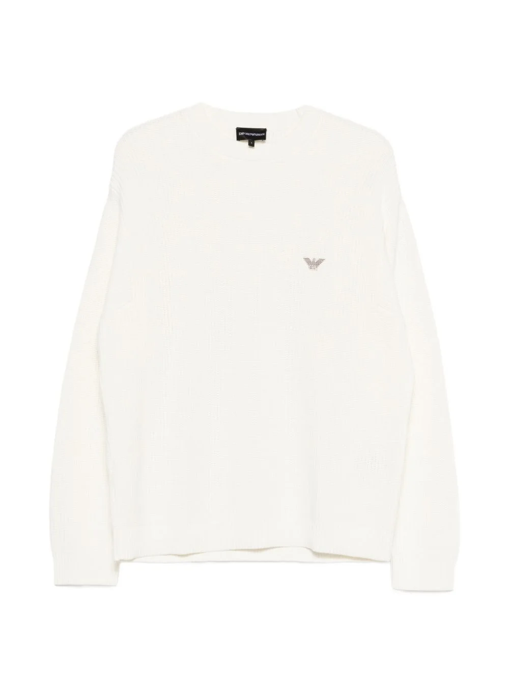 logo-patch sweater - 1