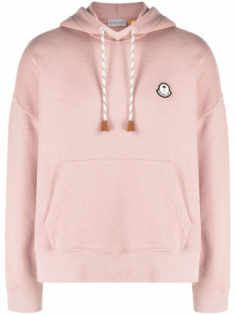 x 8 Moncler tropical motif hoodie 1