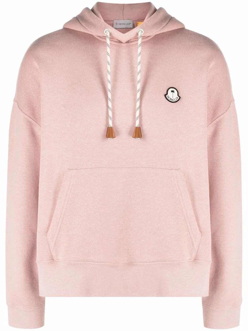 x 8 Moncler tropical motif hoodie - 1