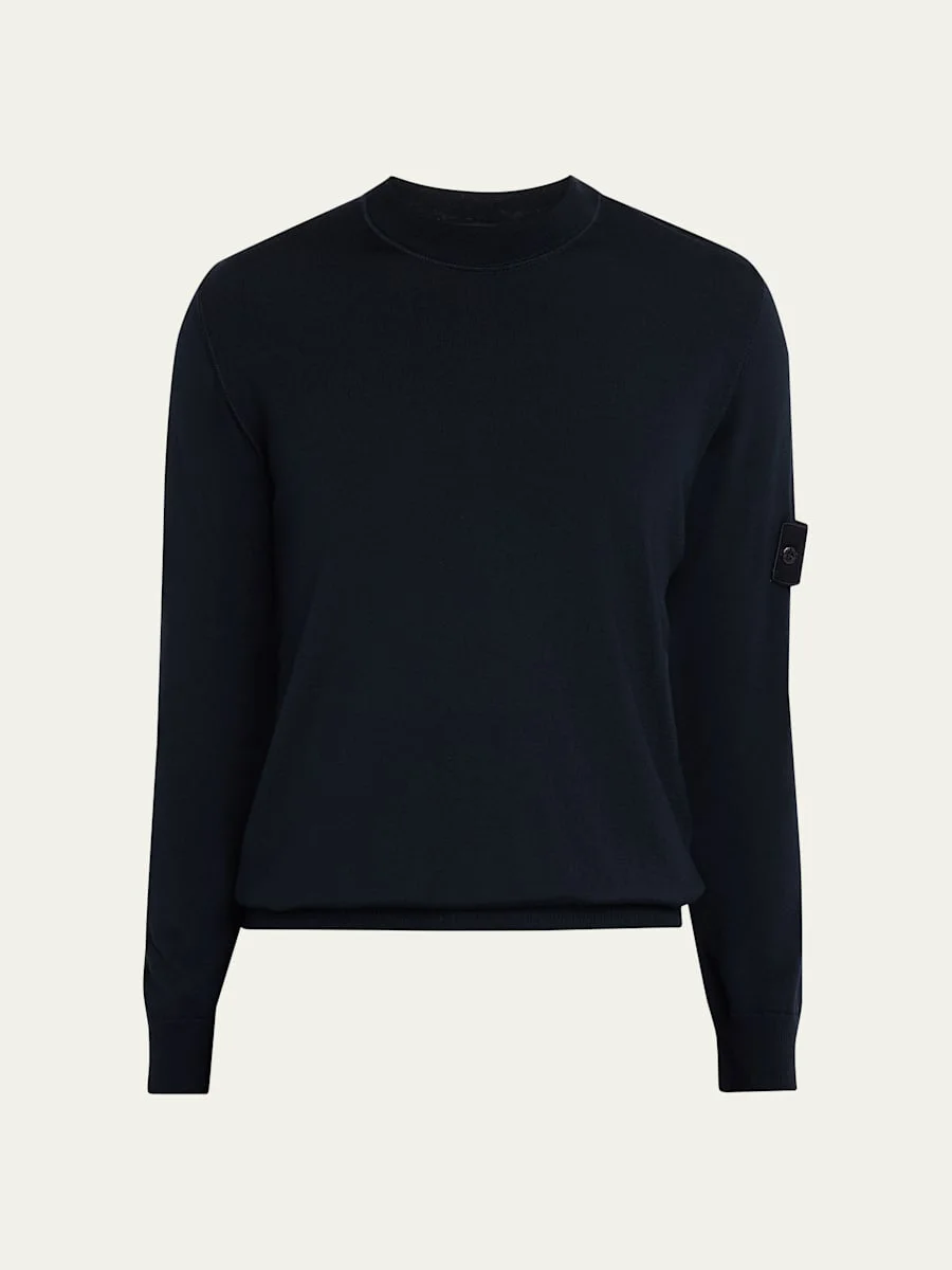 Men's Ghost Wool Crewneck Sweater - 1