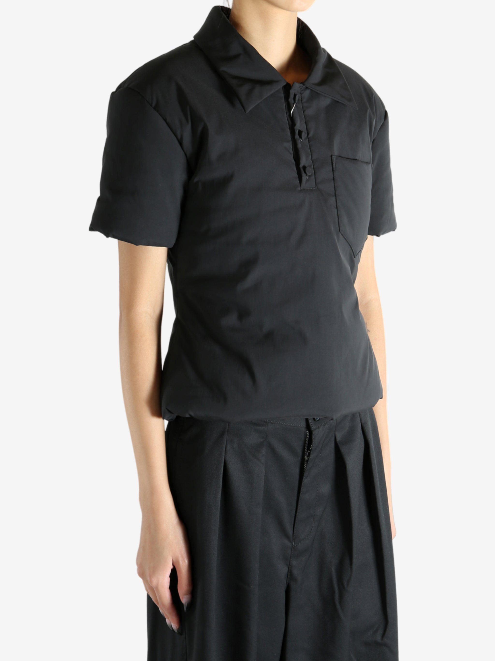 MM6 Maison Margiela - Women Padded Polo Shirt - 2