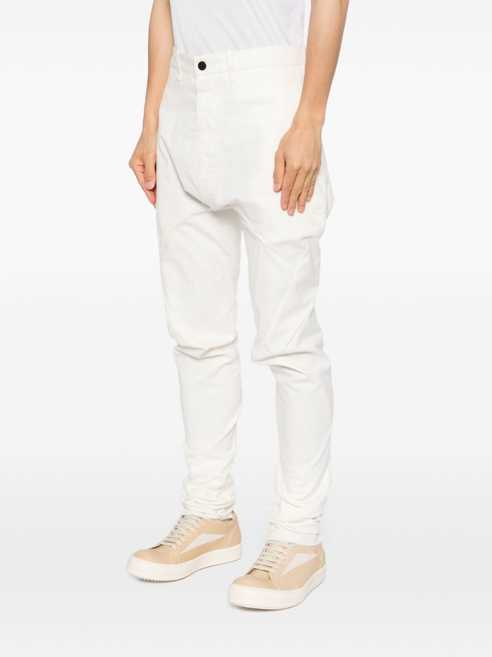 drop-crotch trousers - 3