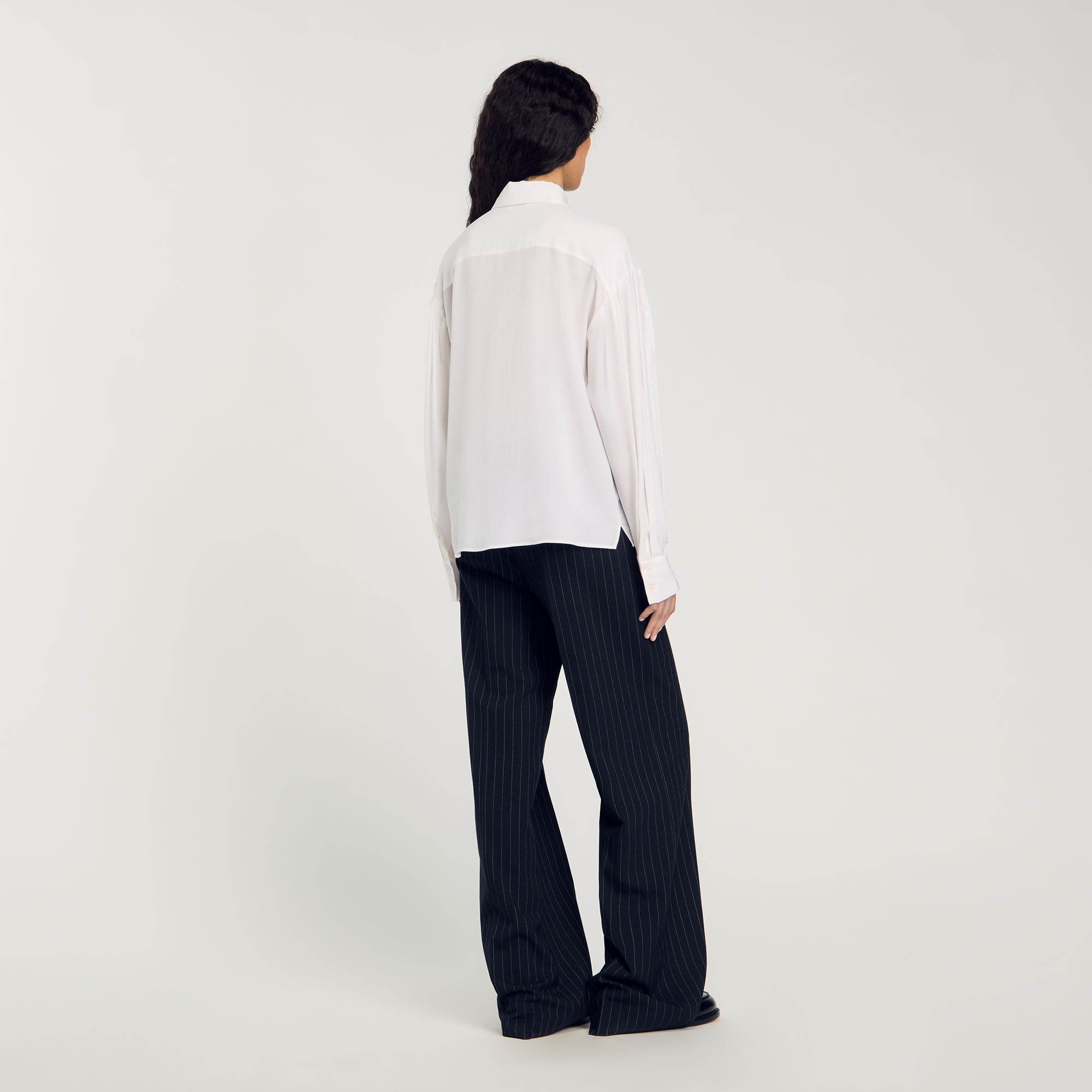 FLOATY SILK SHIRT - 6