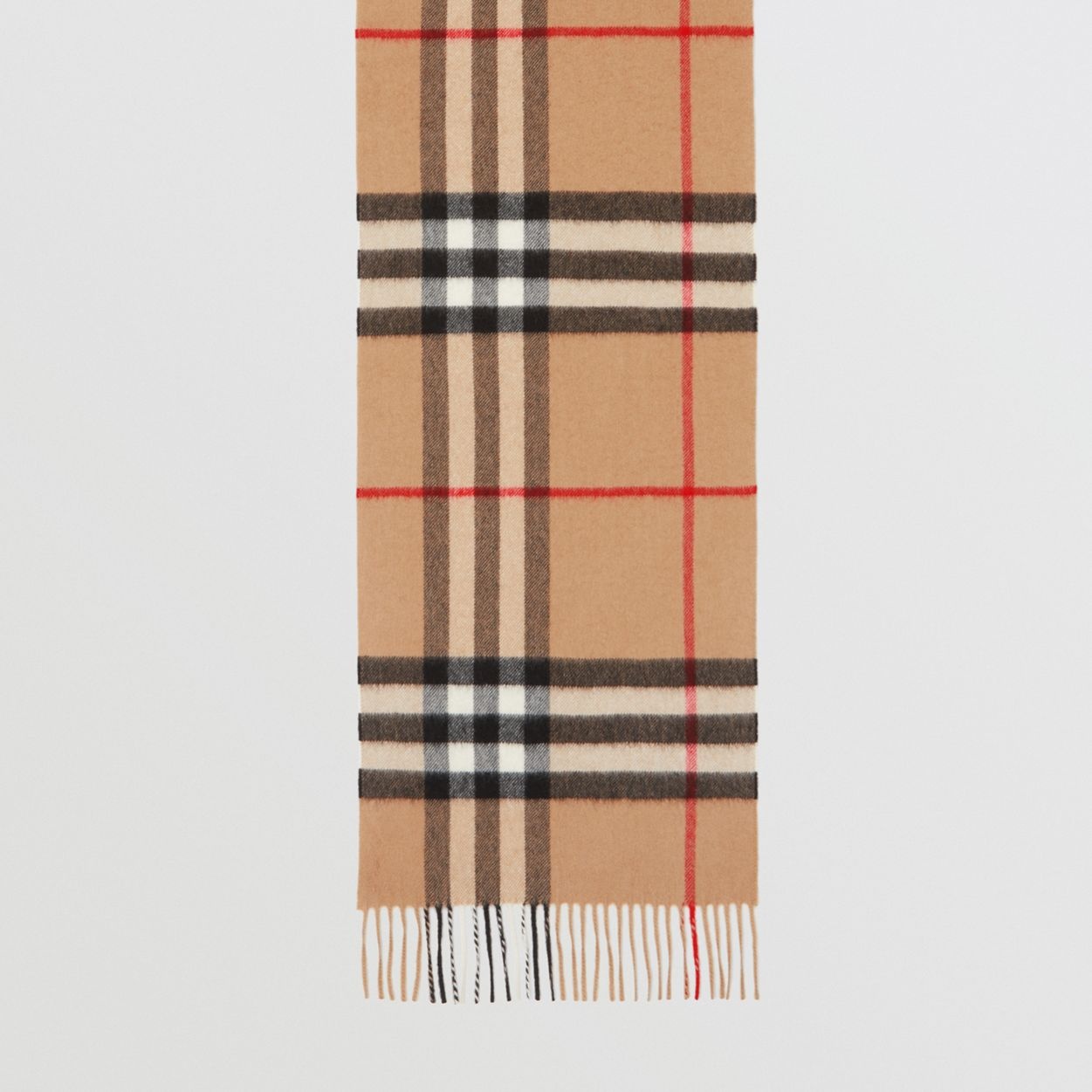 The Classic Check Cashmere Scarf - 6