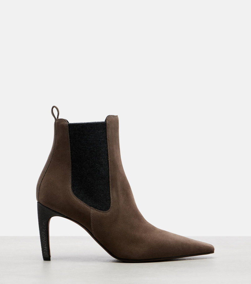 Chelsea Monili suede ankle boots 4