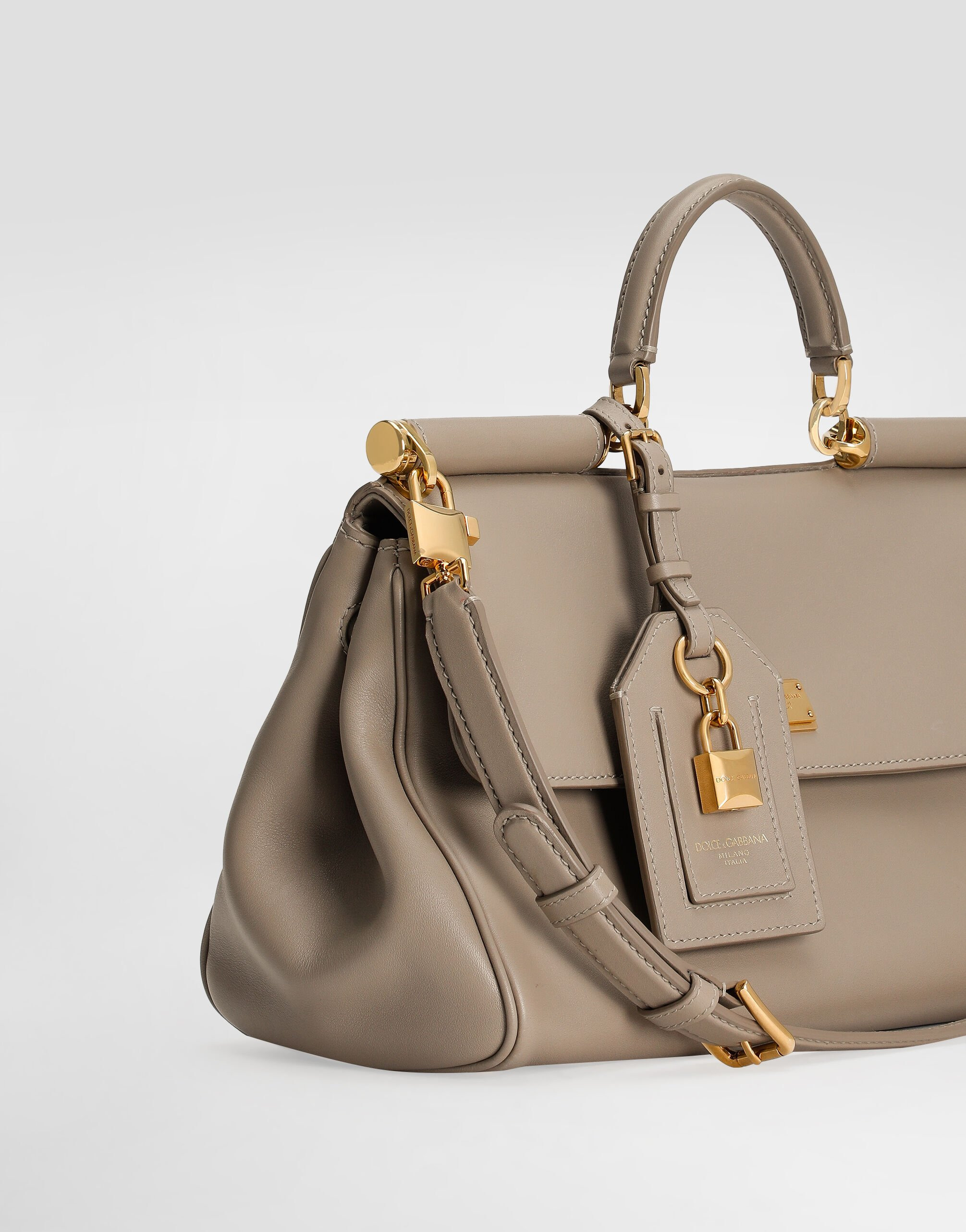 My Sicily handbag in plongé calfskin - 8