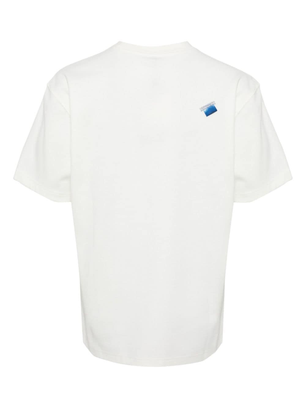 logo-print stretch-cotton T-shirt - 2