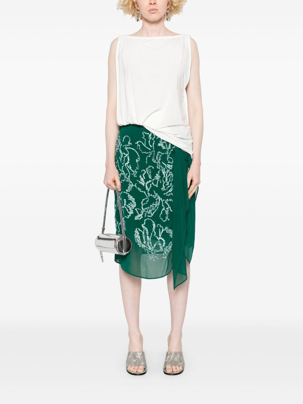 Sima ebmroidered skirt - 5