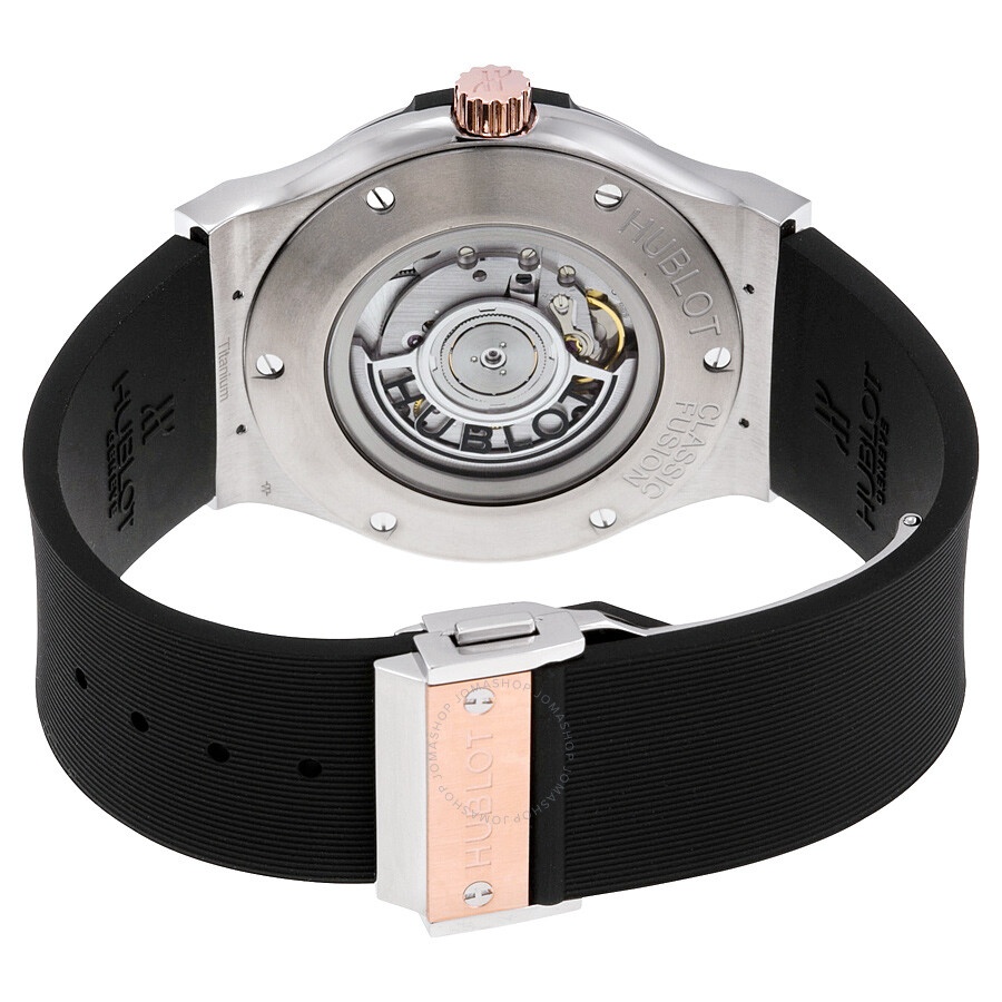 Hublot Classic Fusion Black Dial Black Rubber Men's Watch 511.NO.1181.RX - 3