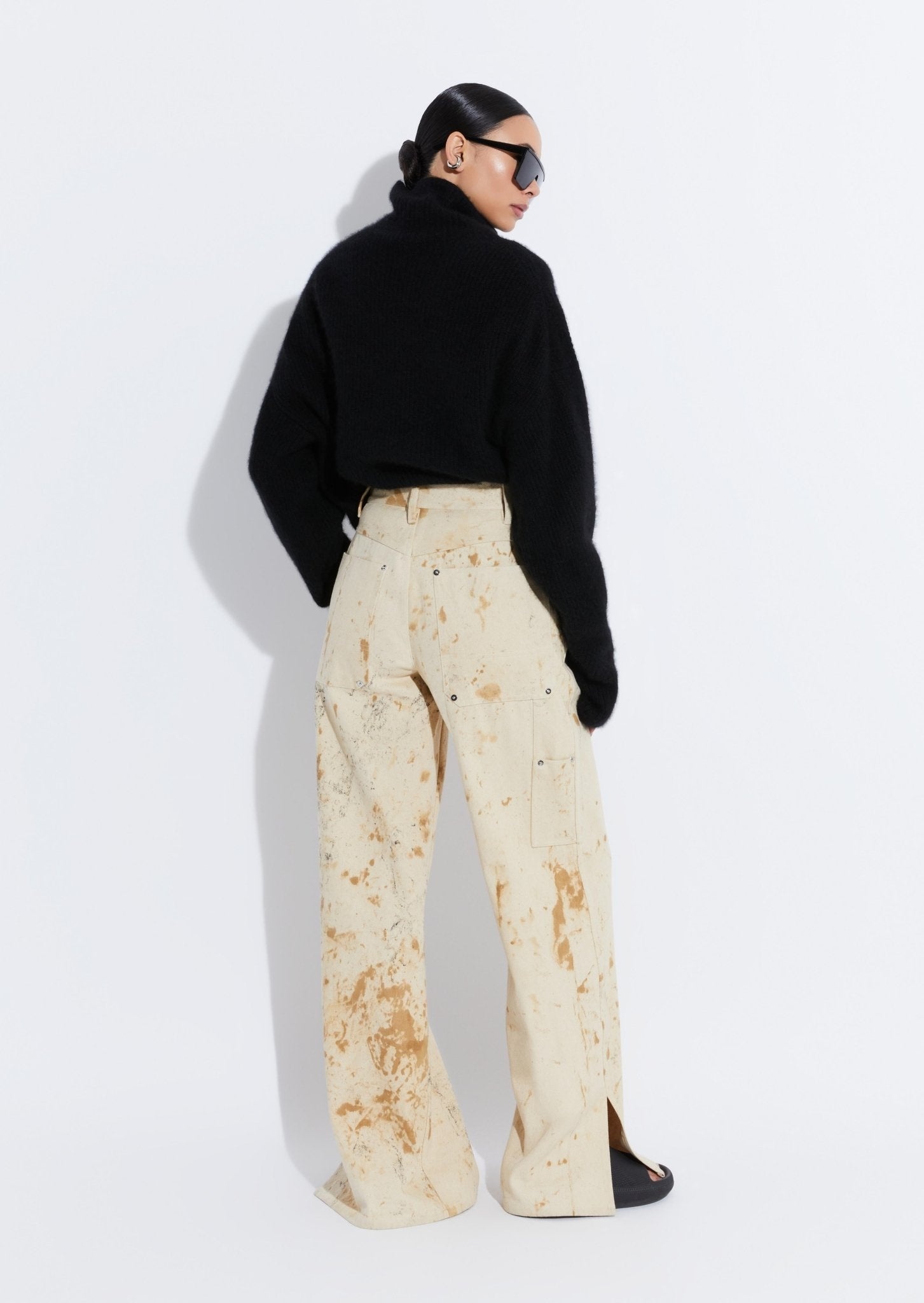 Splatter Denim Painter Jean - 4