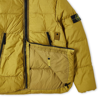 Stone Island Stone Island Garment Dyed Crinkle Reps Hooded Down Jacket outlook