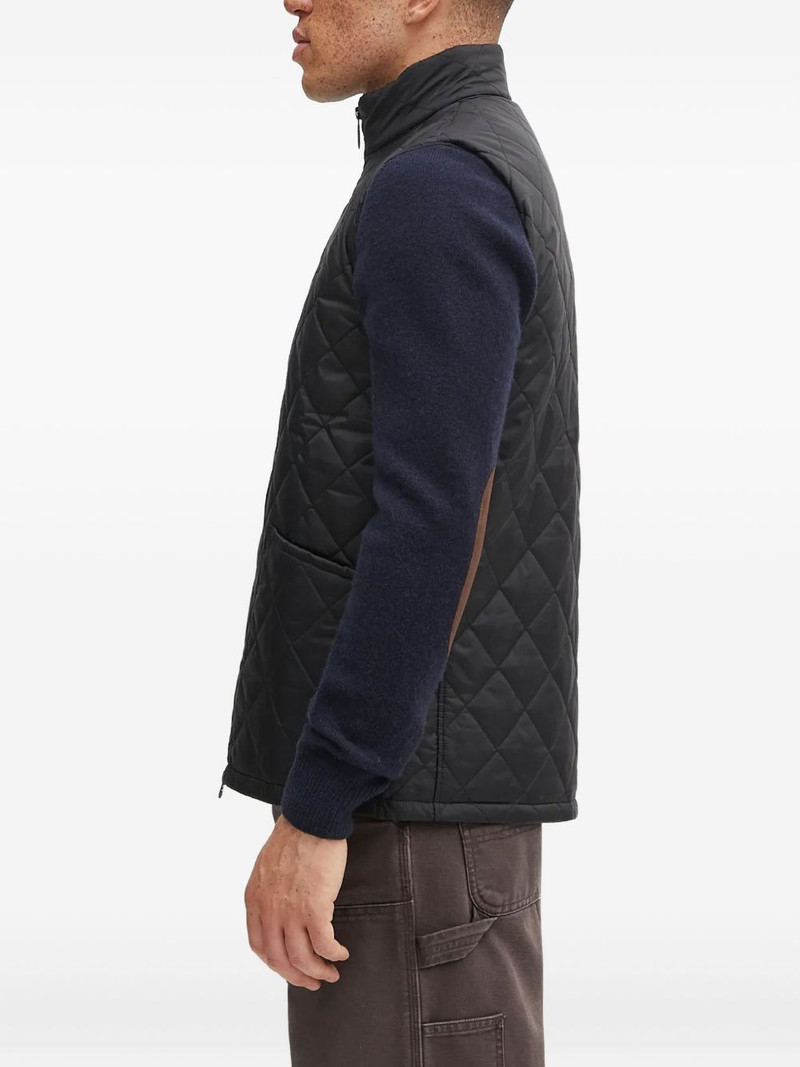 Barbour quilted zip gilet outlook