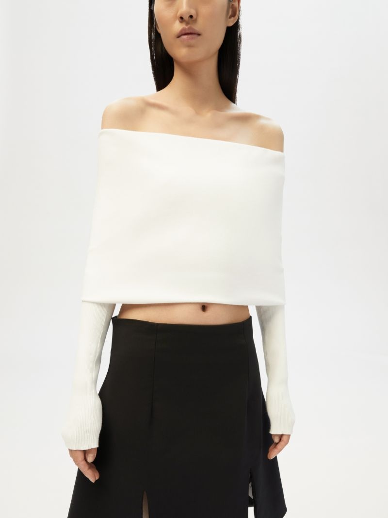 KNITTED BAND TOP - 6