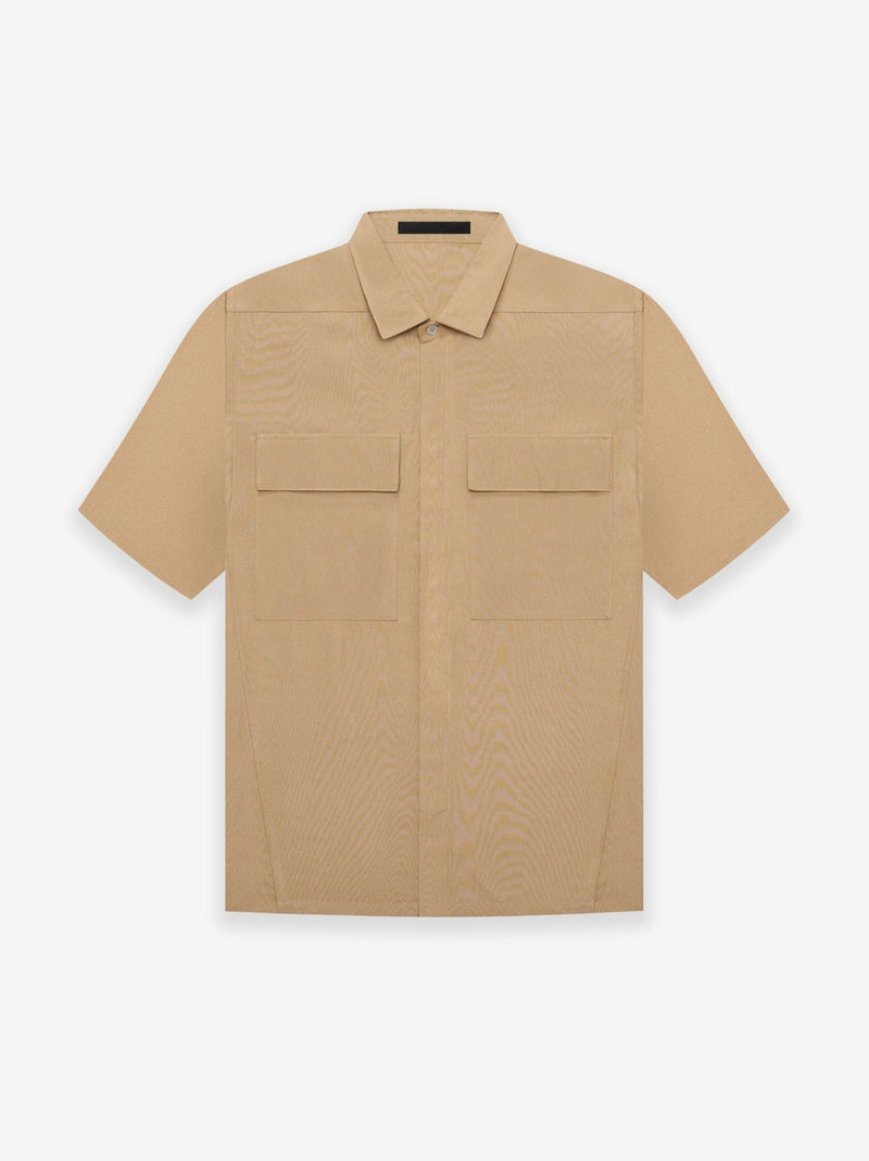 Short Sleeve Crepe Shirt 1