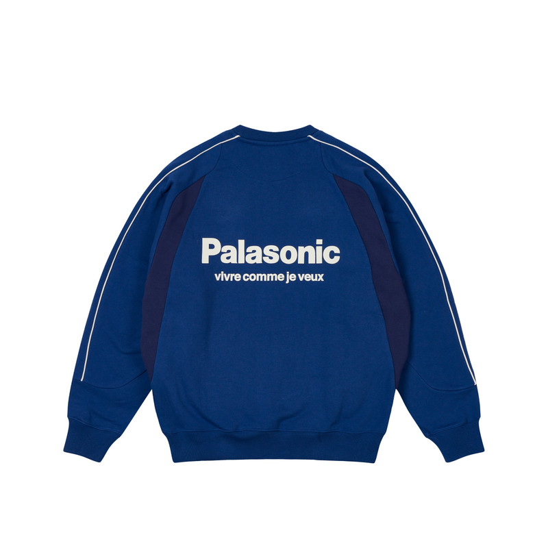 PALACE PALAIS PRO-TEAM CREW BLUE BERRY outlook