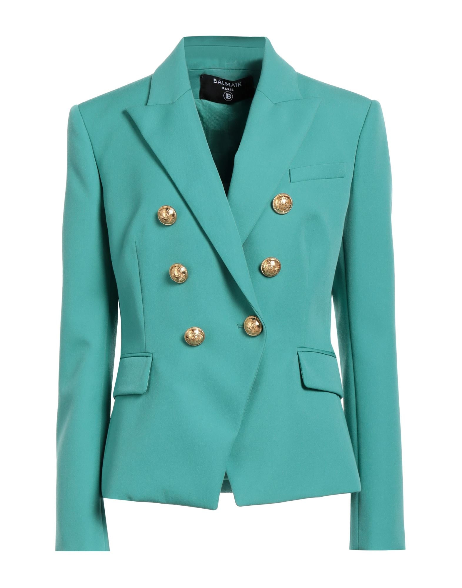 Turquoise Women's Blazer - 1