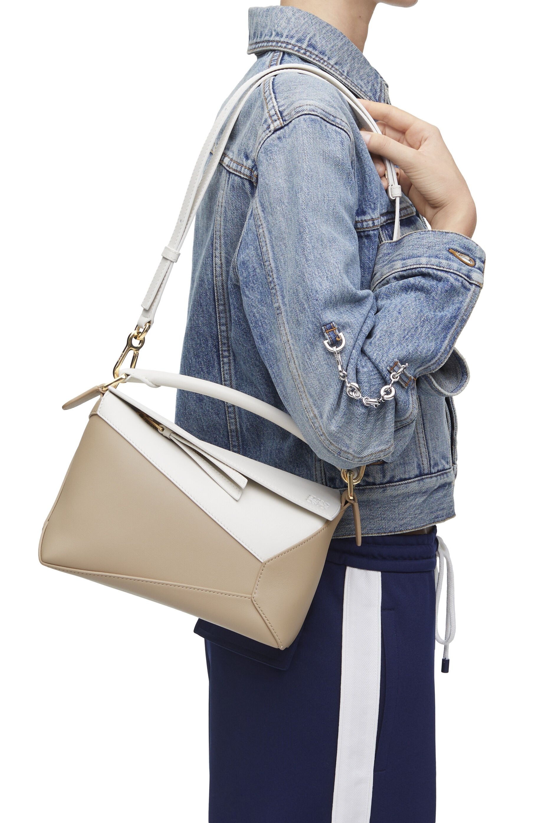 Small Puzzle bag in classic calfskin - 3