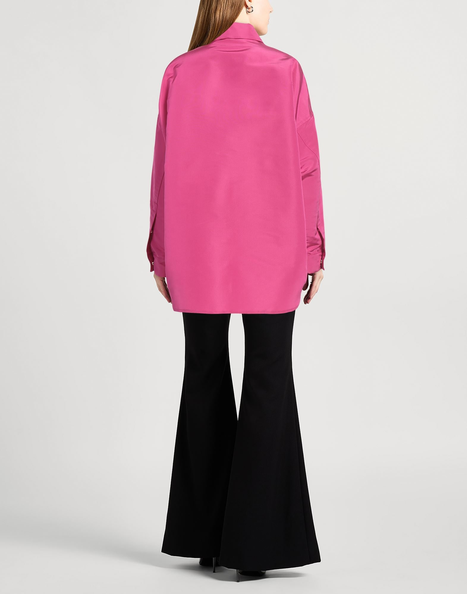 Lime green Women's Silk Shirts & Blouses - 3