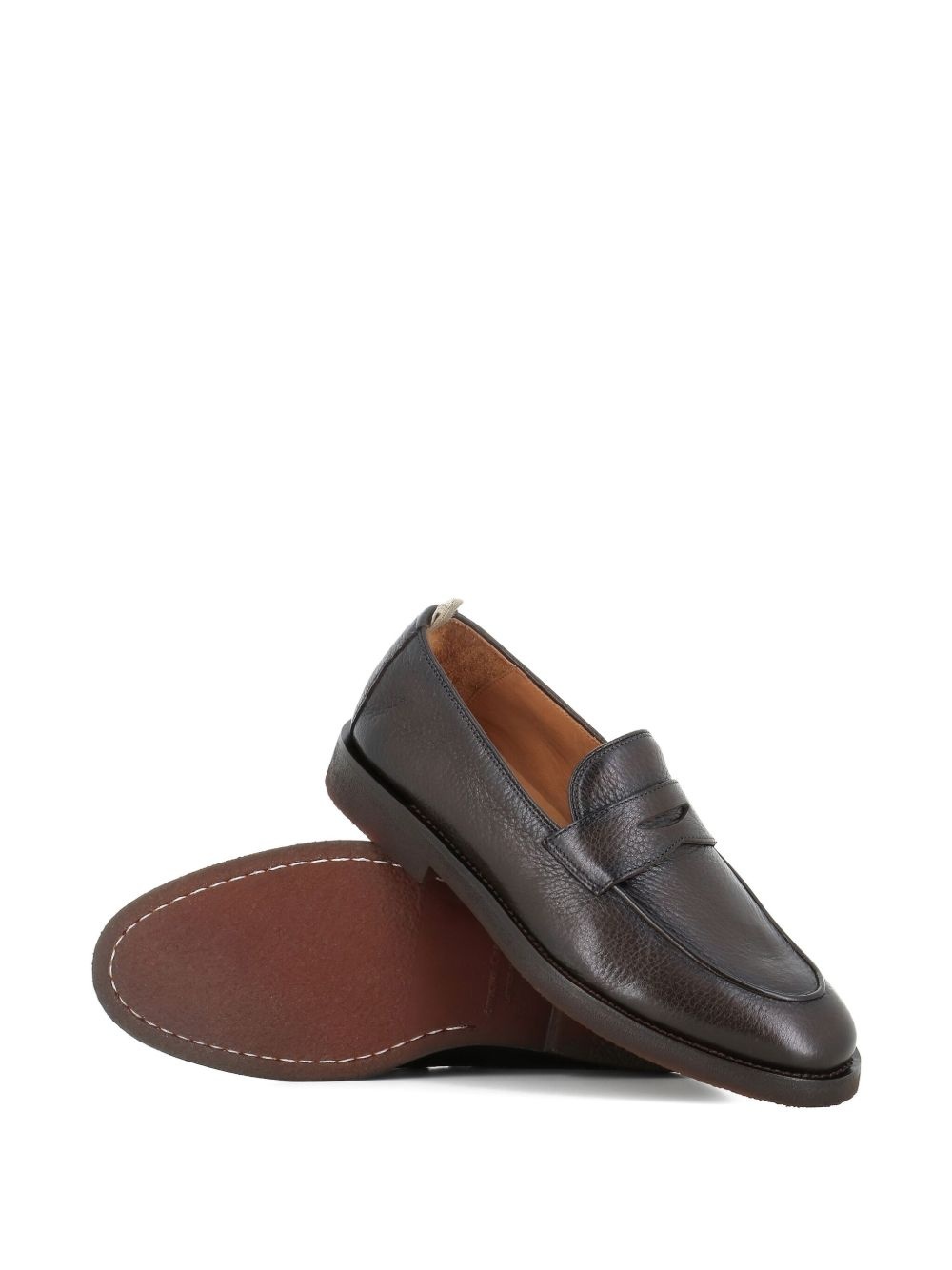 Opera Flexi 101 leather penny loafers - 4