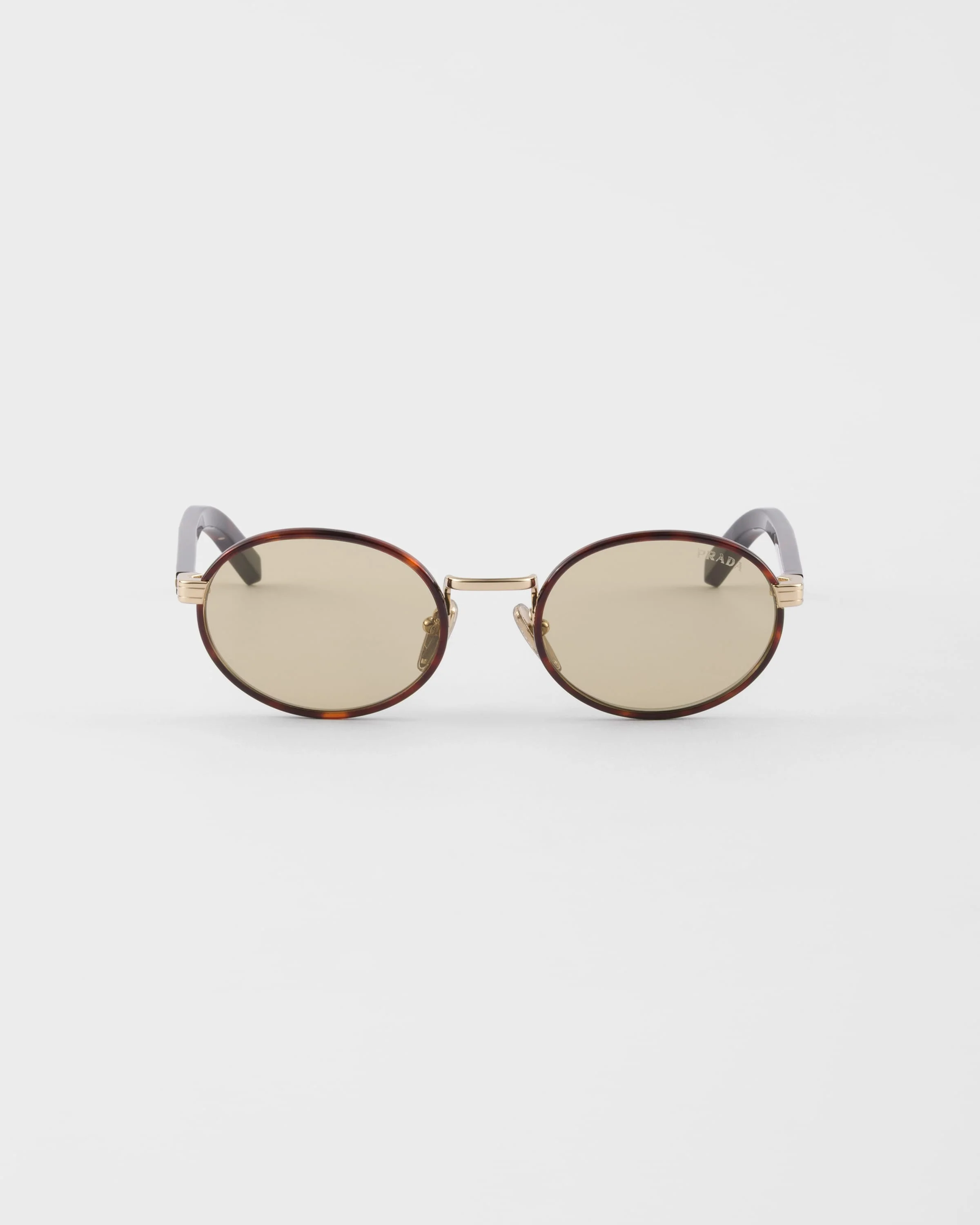 Prada sunglasses with the iconic metal plaque - 1