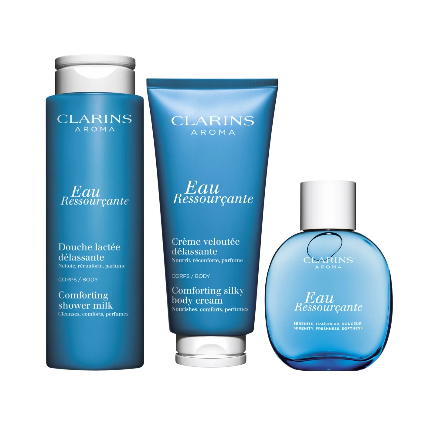 Eau Ressourçante Trio - Body Wash, Body Lotion & Fragrance Set - 1