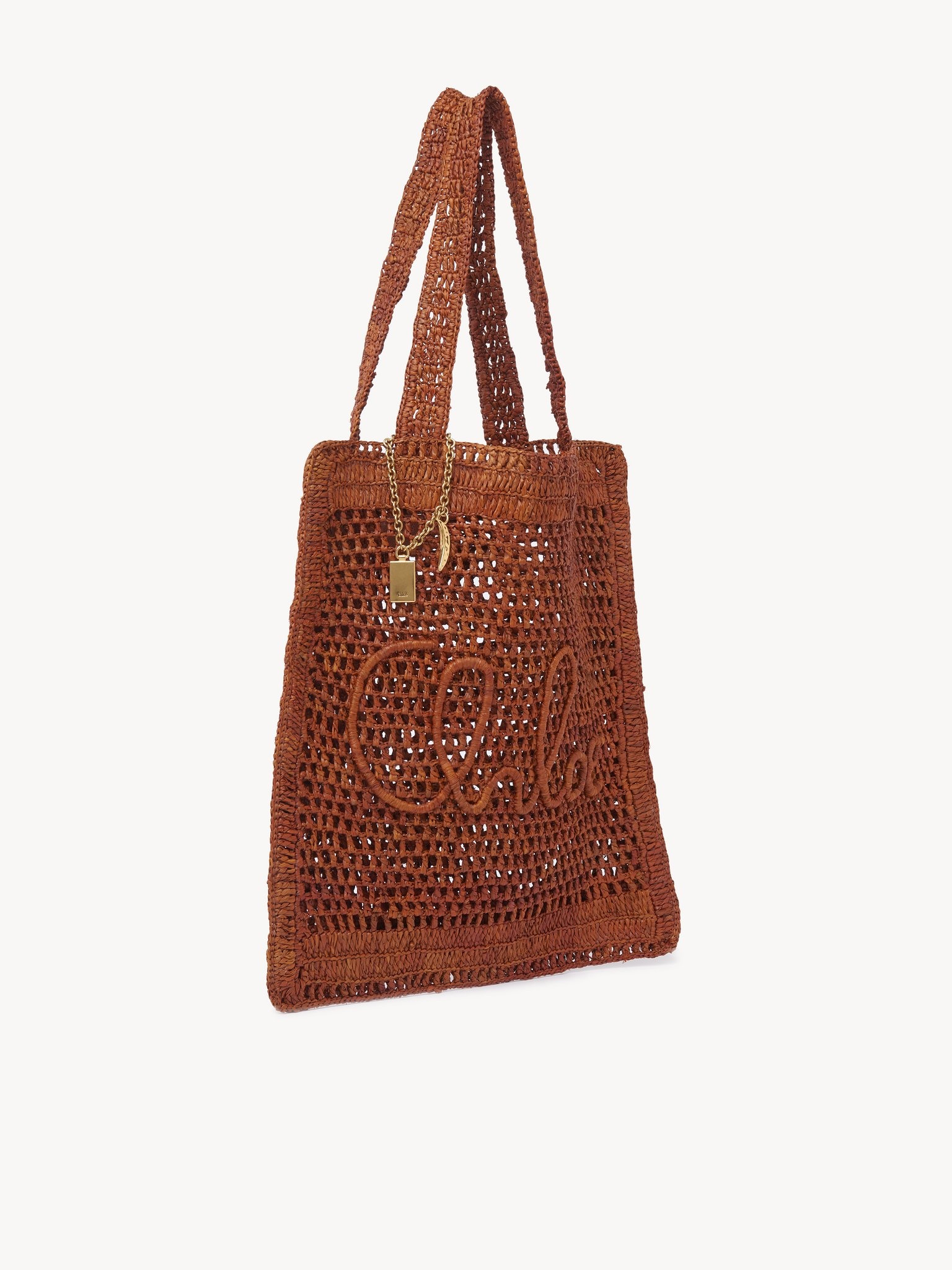 SUMMER BANANA TOTE BAG IN RAFFIA - 3