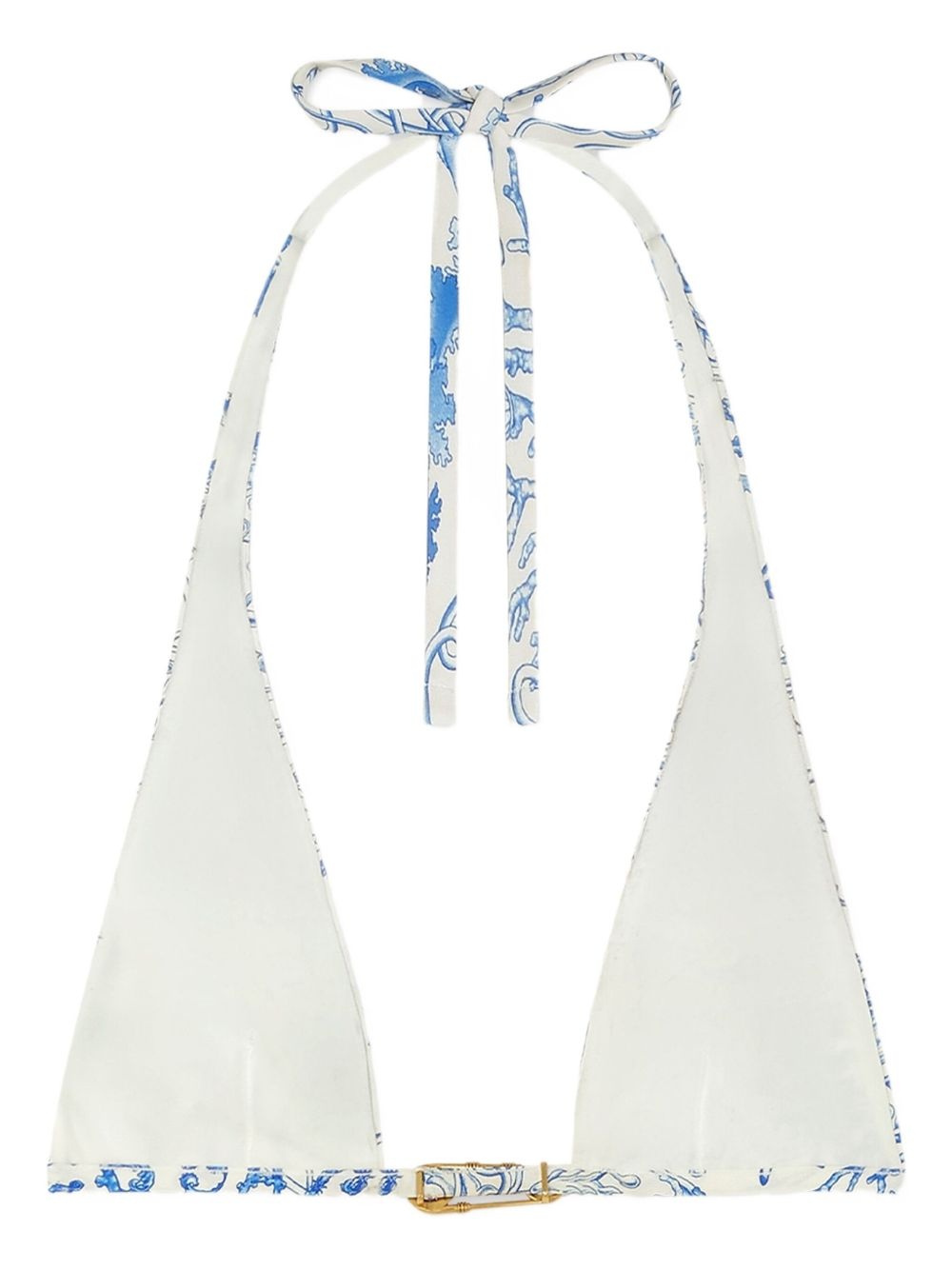 Underwater Barocco triangle bikini top - 2