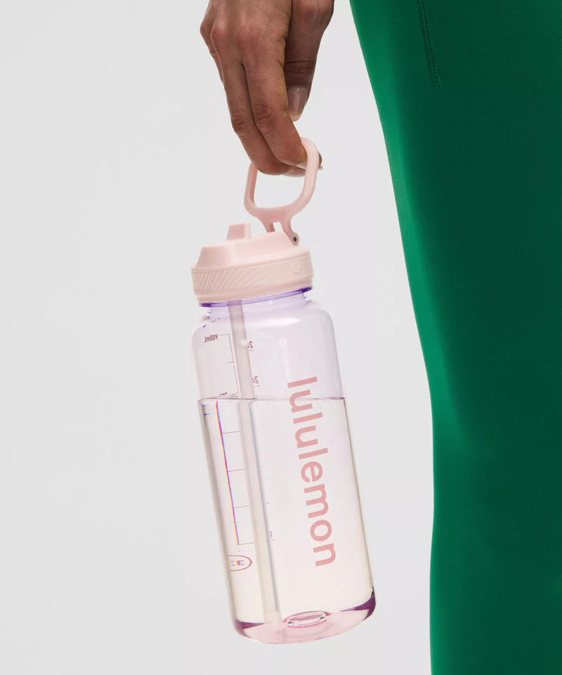 Back to Life Clear Bottle 32oz *Straw Lid 4