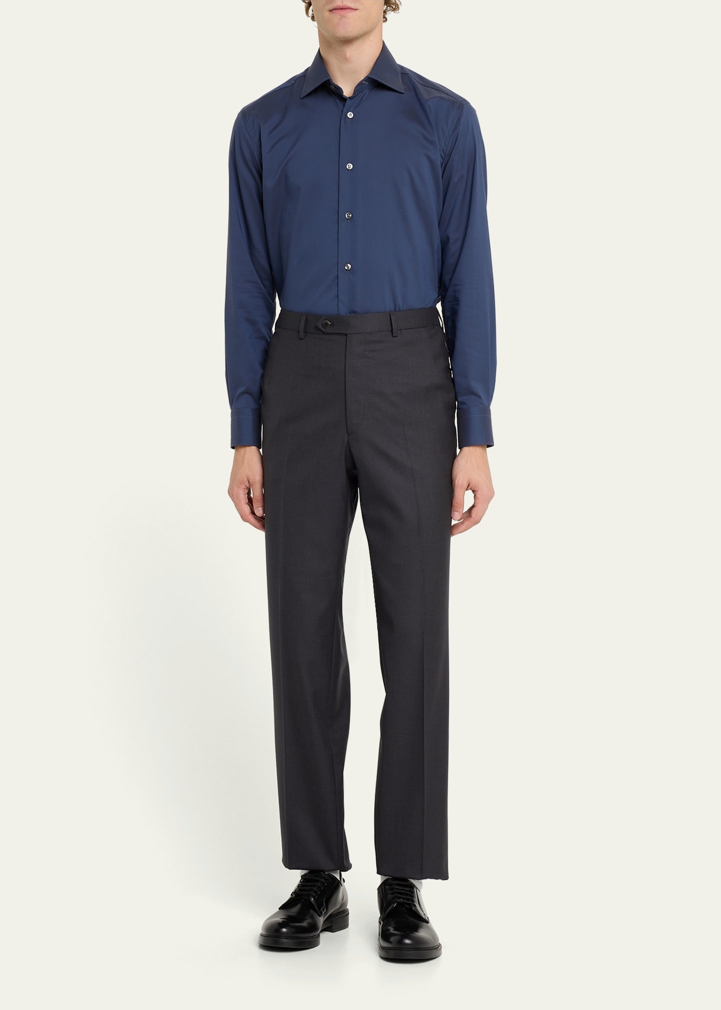 Men's Super 160s Wool Dress Pants - 2