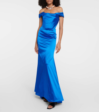 Vivienne Westwood Draped satin gown outlook