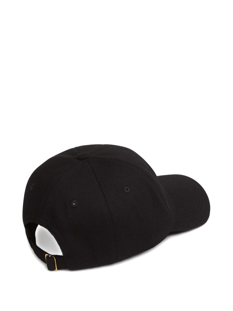 CASABLANCA logo-embroidered twill cap outlook
