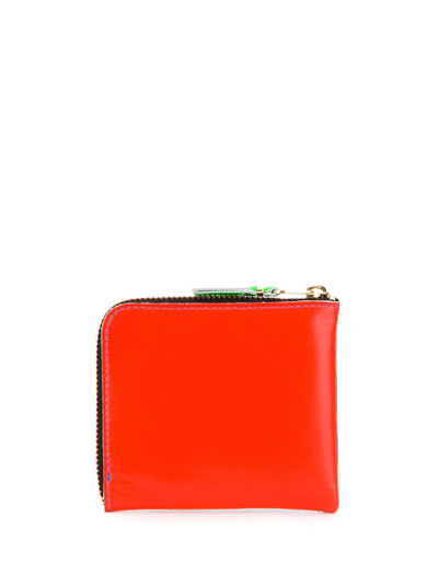 Comme Des Garçons Super Fluo zip-around wallet outlook