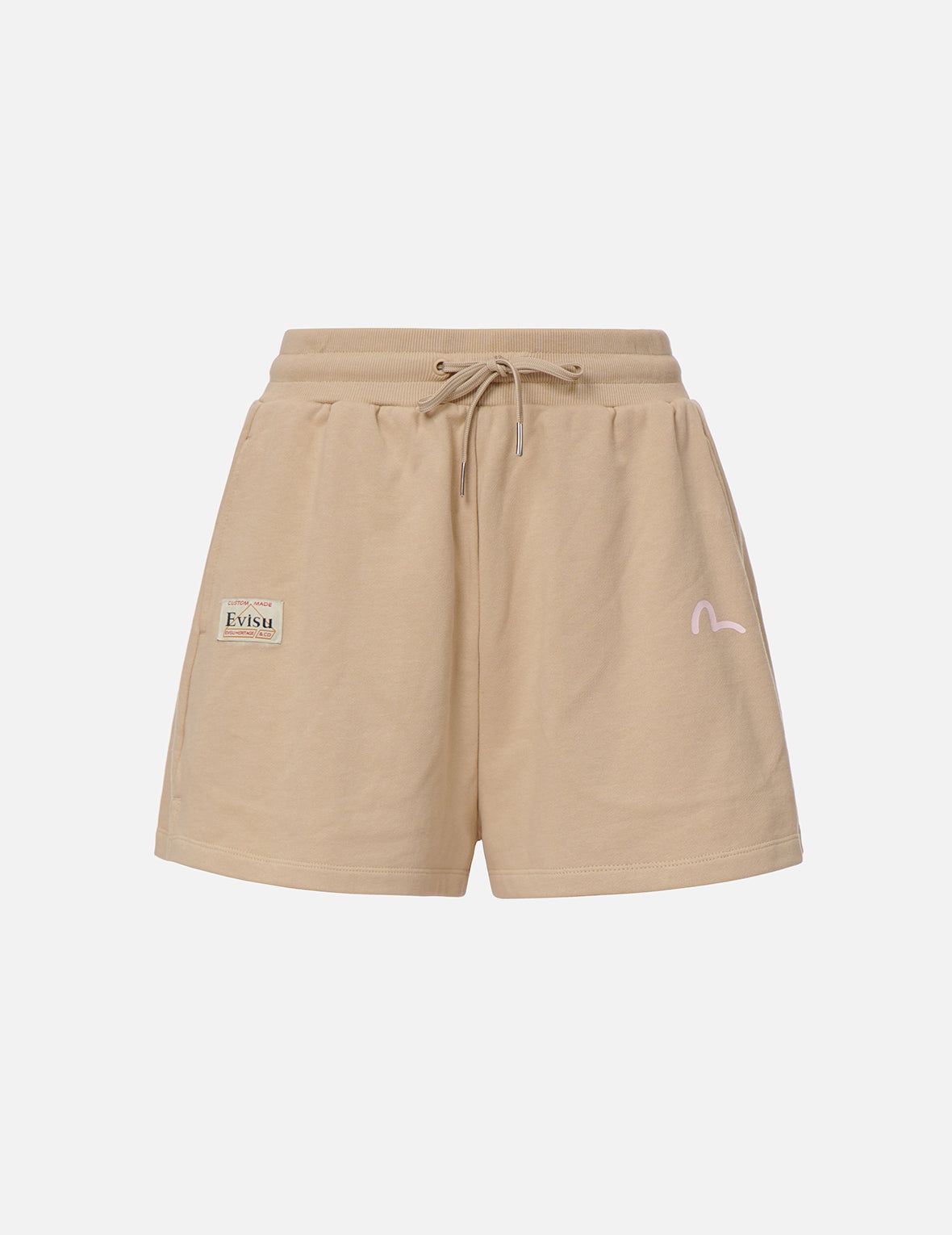 Seagull and Logo Print Sweat Shorts - 7