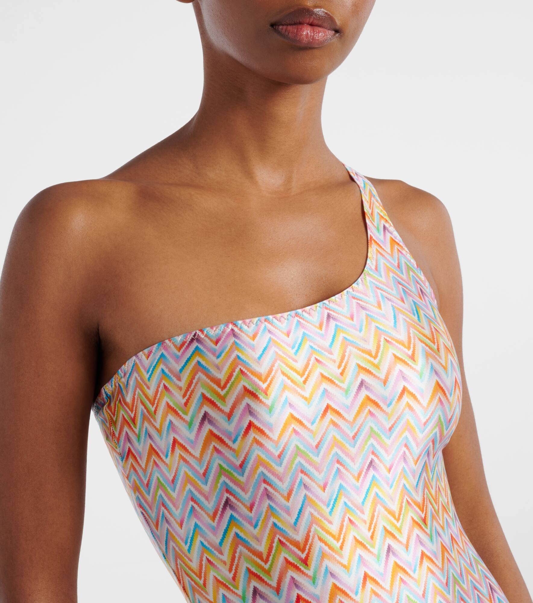 Chevron swimsuit - 4