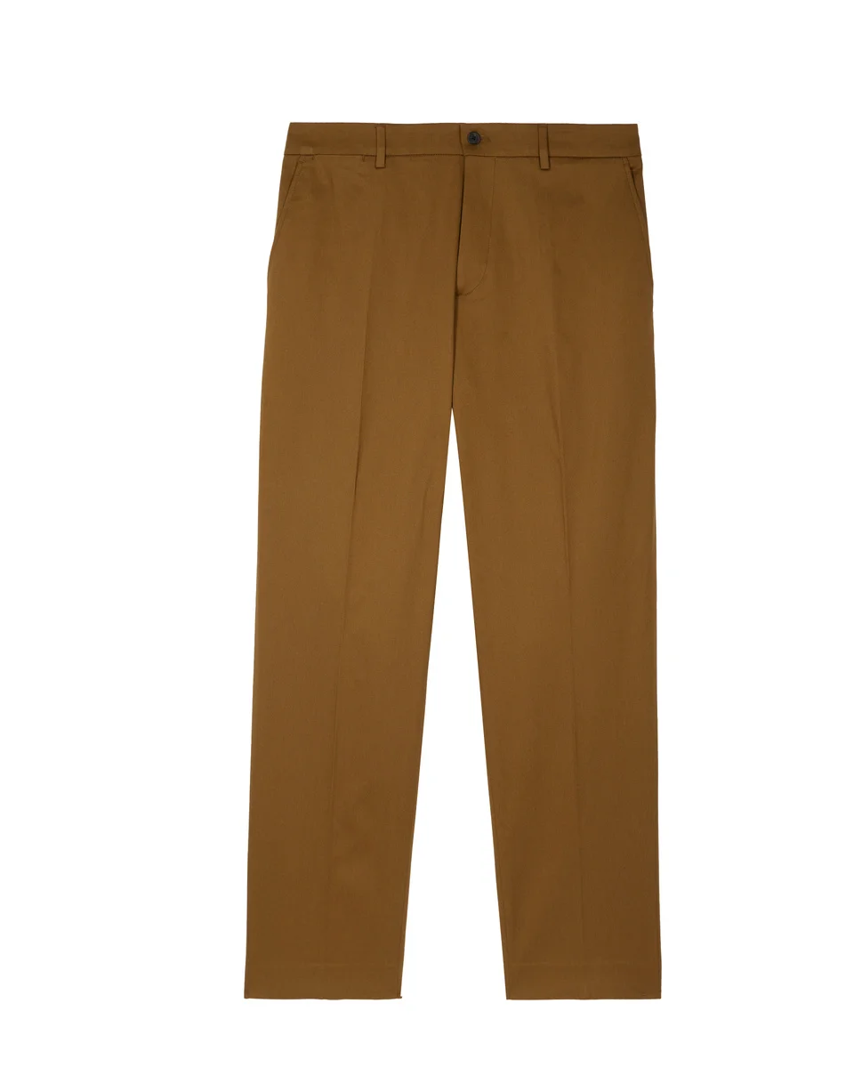 BRONZE CHINO PANTS - 1
