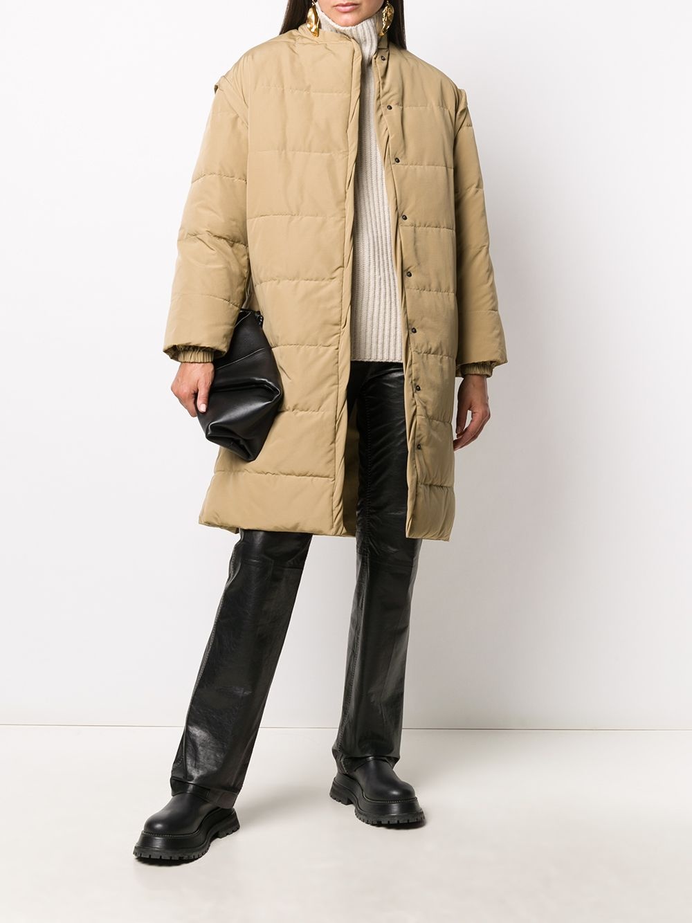 oversize padded coat - 2