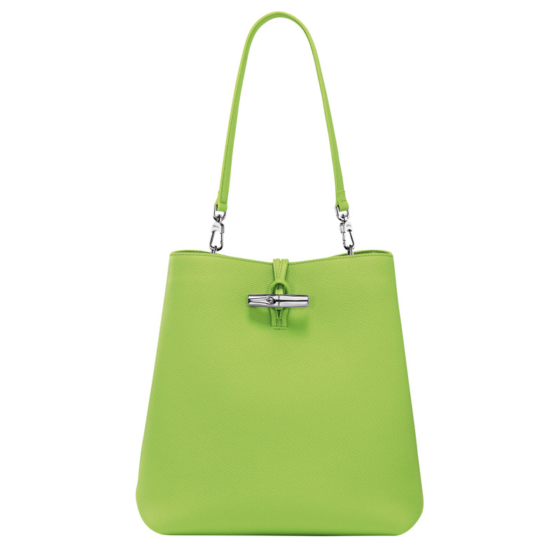 Le Roseau M Shoulder bag Green Light - Leather 1