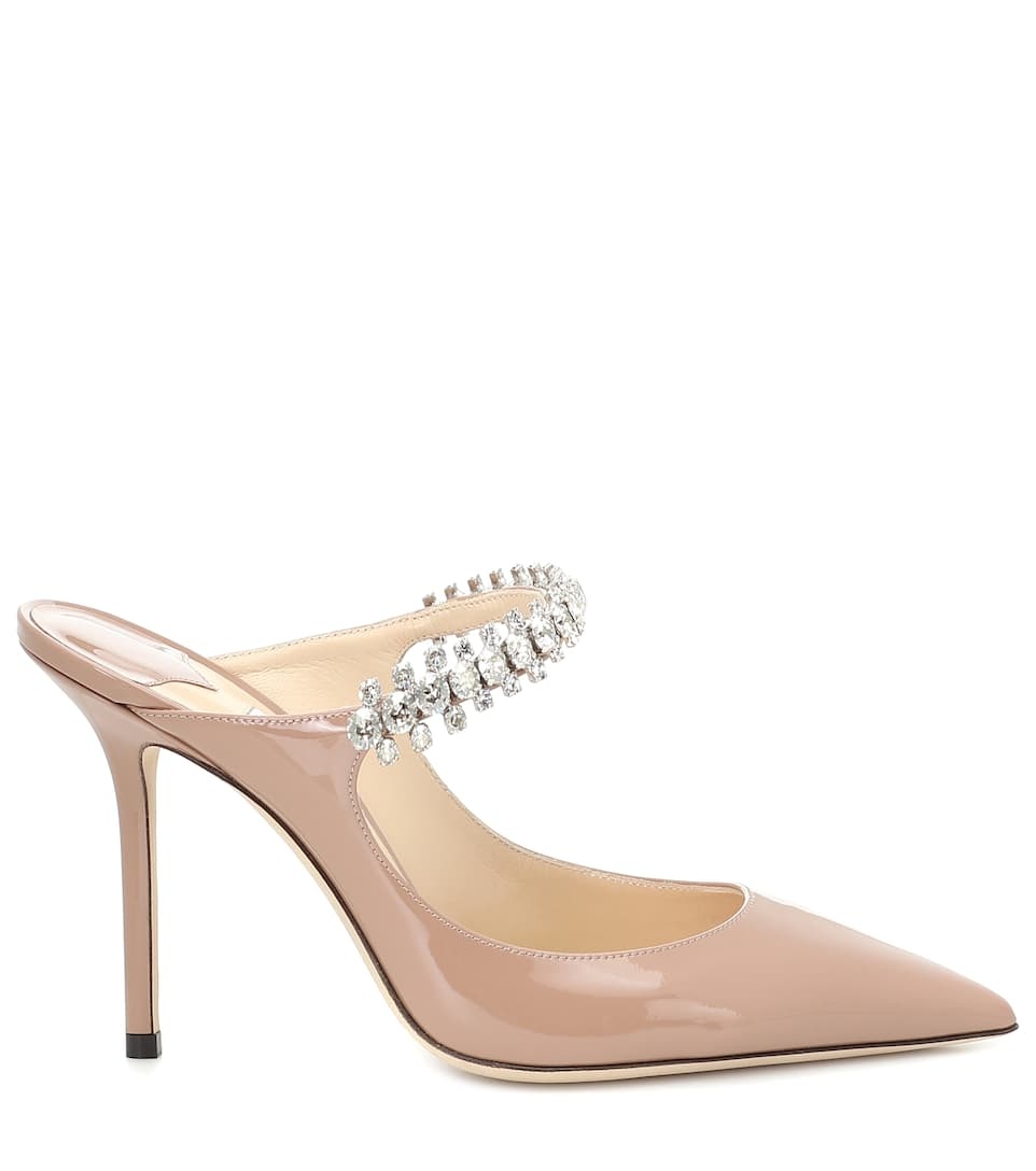 Bing 100 patent leather mules - 4