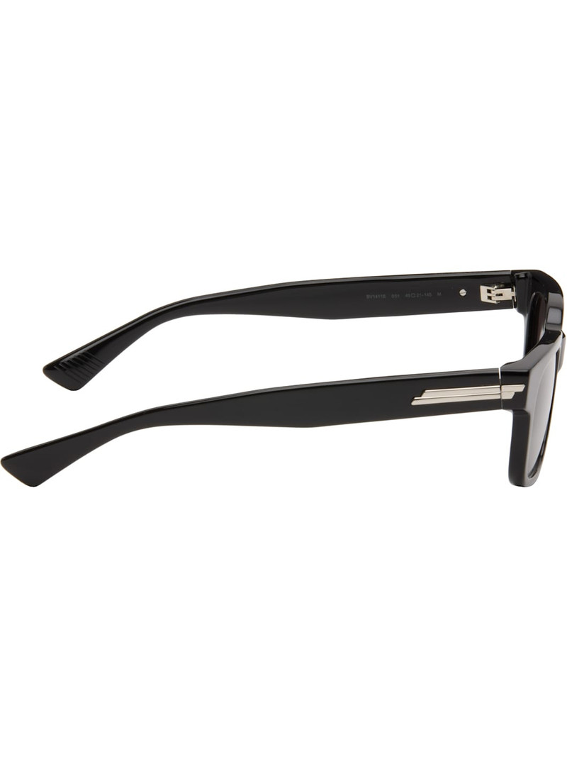 Bottega Veneta Black Ribbon Stretch Sunglasses outlook