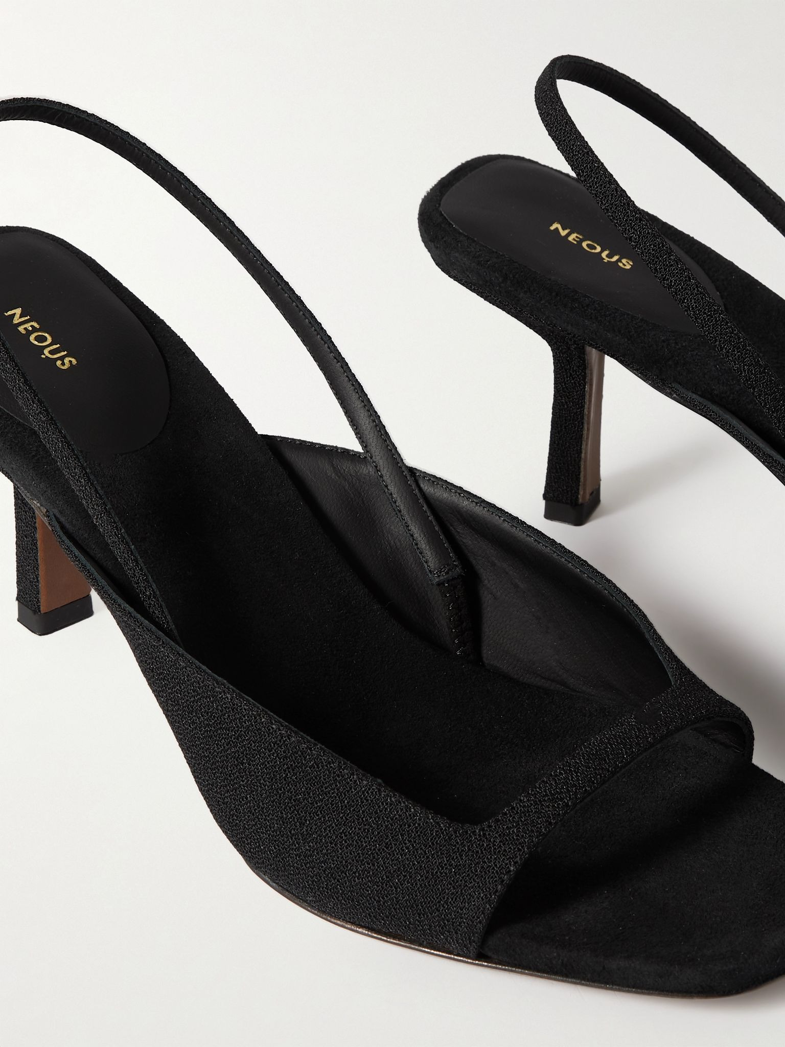 Kamui cady slingback sandals Black - 4