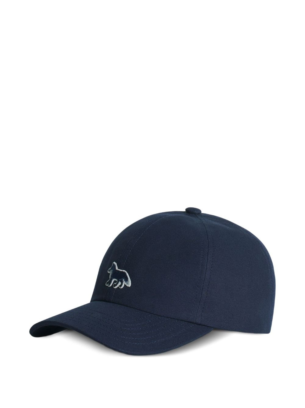 fox-embroidered baseball cap - 2