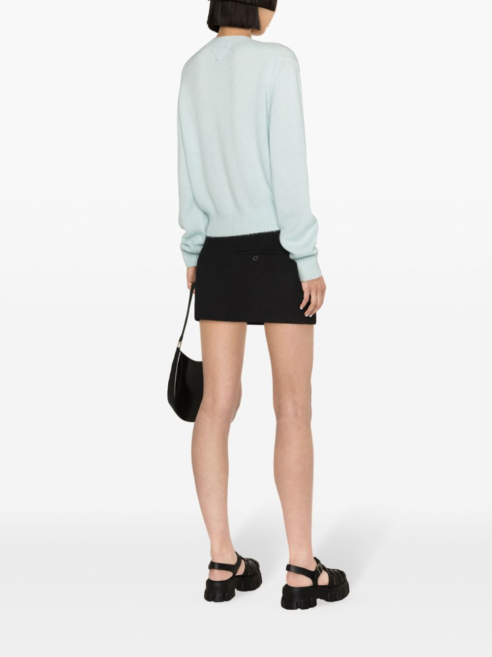 crew-neck cashmere jumper - 4