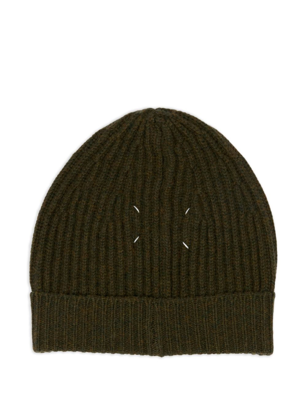 ribbed wool beanie - 2