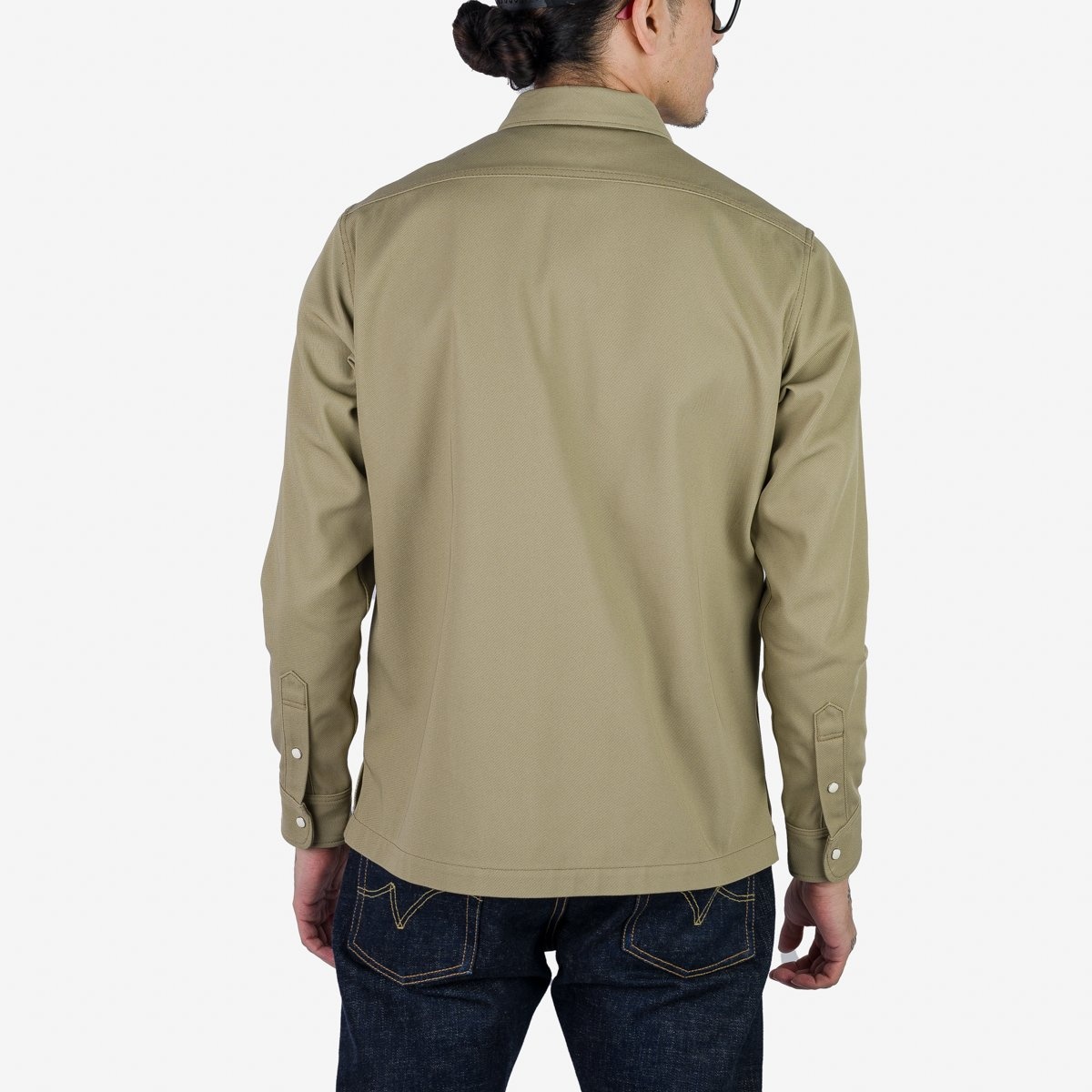 IHSH-364-KHA 11oz T/C Mechanic Shirt - Khaki - 4