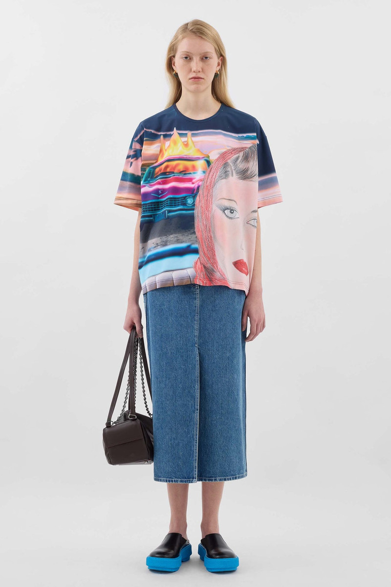 OVER T-SHIRT / Annemarie print 5