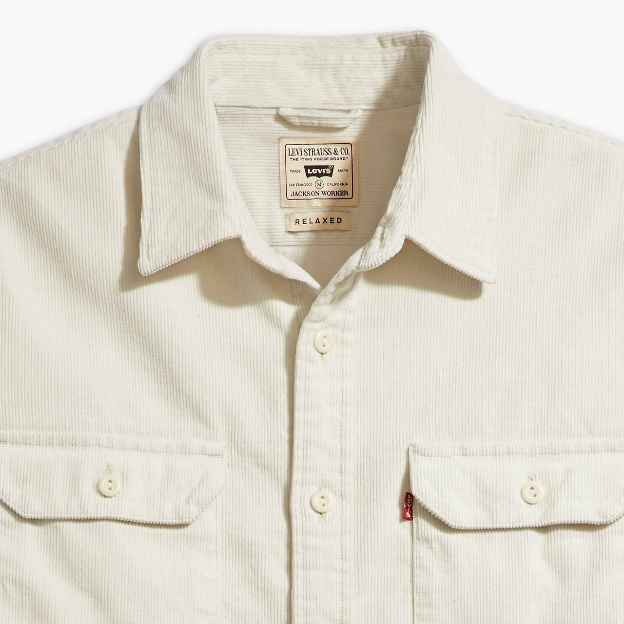 JACKSON WORKER CORDUROY OVERSHIRT - 6